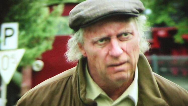 Filmszene mit Hubert Burcek.