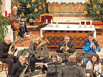 Das Adventskonzert der Musikvereinigung Machtilshausen fand in der St.-Jakobus-Kirche statt.