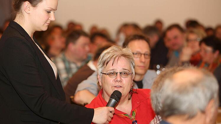 Auch die Bürger kamen zu Wort.