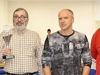 Die mittelfränkischen Meister vom SC Forchheim (v. li.) Lukas Schulz, Manfred Heidrich, Hans-Jürgen Döres und Berthold Bartsch  Foto: privat