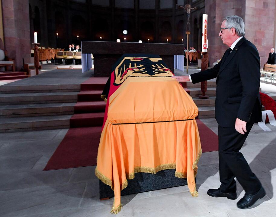 Von Straßburg bis Speyer – der lange Abschied von Helmut Kohl