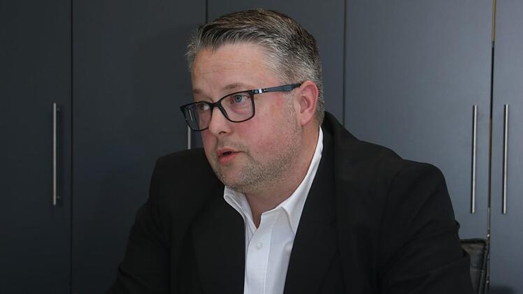 Marc Benker will für die CSU den Chefsessel im Rathaus erobern.