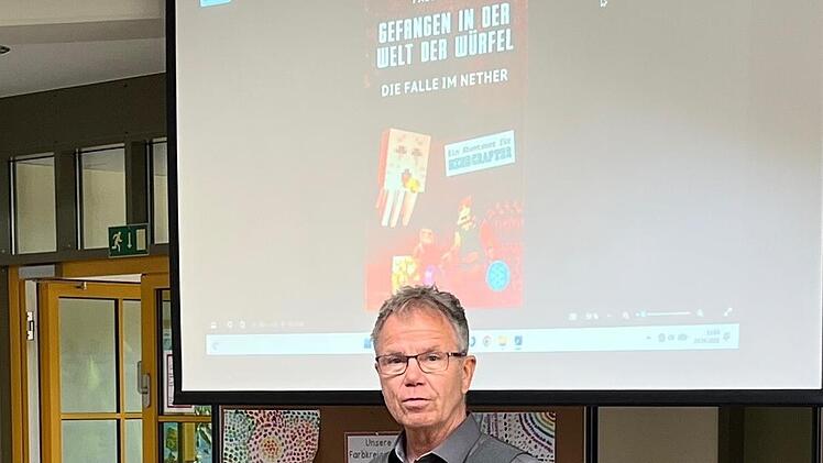 Fabian Lenk, einer der produktivsten und bekanntesten Kinderbuch-Autoren Deutschlands, las in der Bad Br&uuml;ckenauer Grundschule.