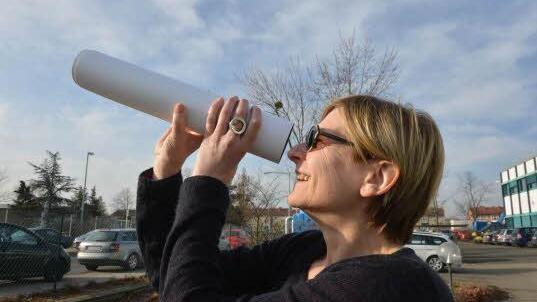 Petra Schwarz sucht nach dem tieferen Sinn des Frauentages. Foto: Ronald Rinklef
