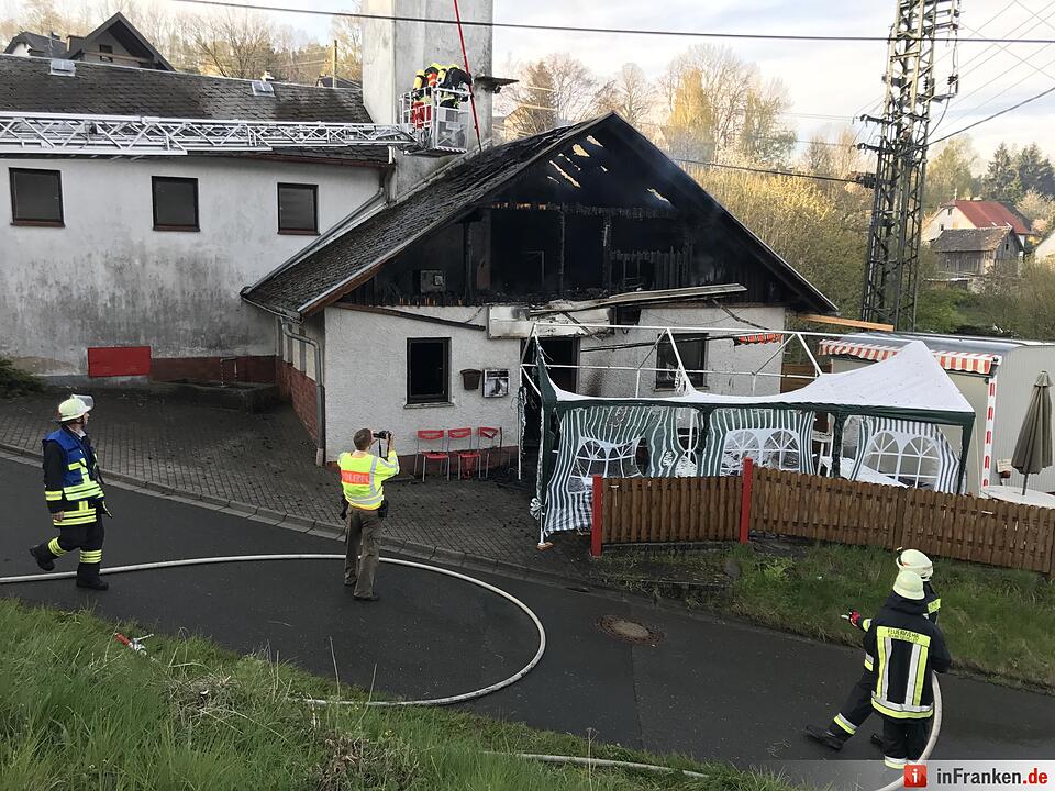 Brand in Feuerwehrhaus in Weidmes