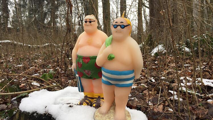 Beim Waldbad braucht man keine Badehose , nur ein wenig Zeit sollte man mitbringen.  Foto: Anja Vorndran