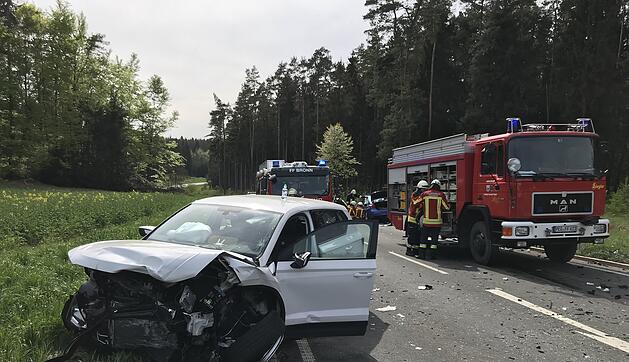 F&uuml;nf Verletzte bei Unfall im Landkreis Bayreuth