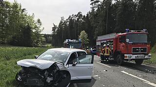 F&uuml;nf Verletzte bei Unfall im Landkreis Bayreuth