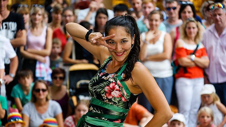 Bamberg zaubert 2018 ist bei bestem Wetter in vollem Gange. Fotos: Matthias Hoch