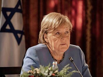 Ex-Bundeskanzlerin Merkel in Israel