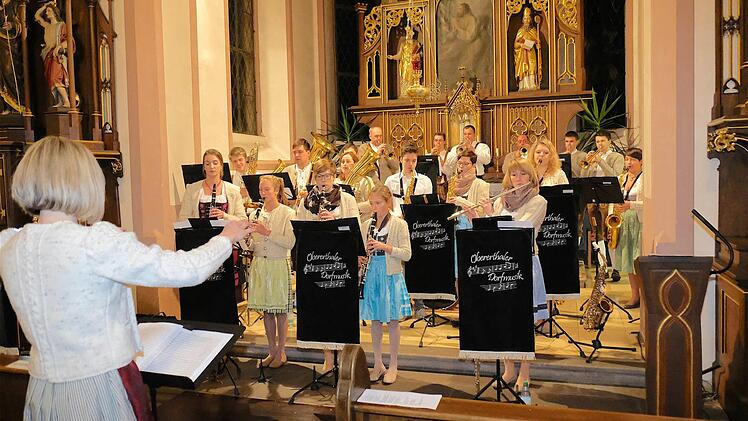 Blaskapelle der Obererthaler Dorfmusik.  Foto: Gerd Schaar