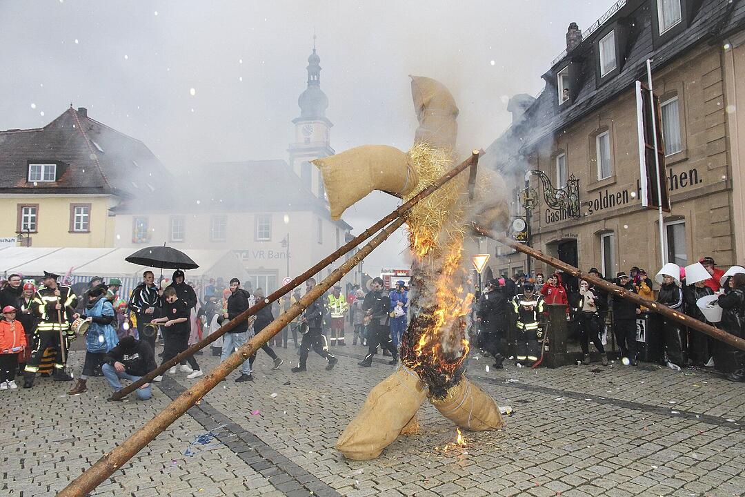 Narrentreiben in Stadtsteinach 2024