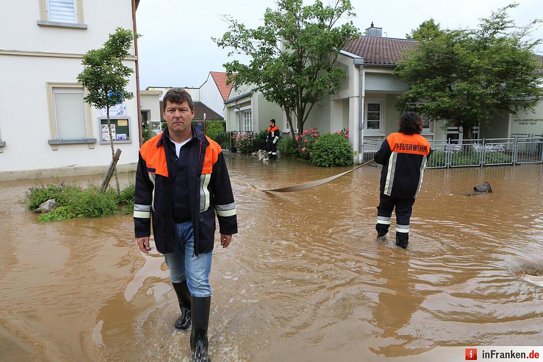 Hochwasser Landkreis Bamberg III - Oberhaid