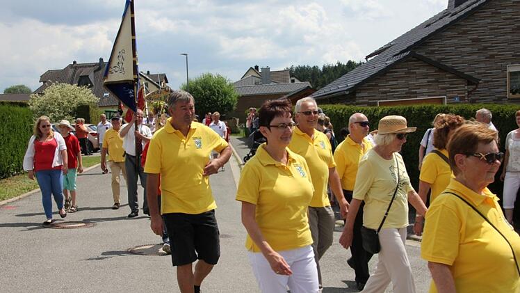 Der Ölschnitztalerwanderverein Foto: Veronika Schadeck