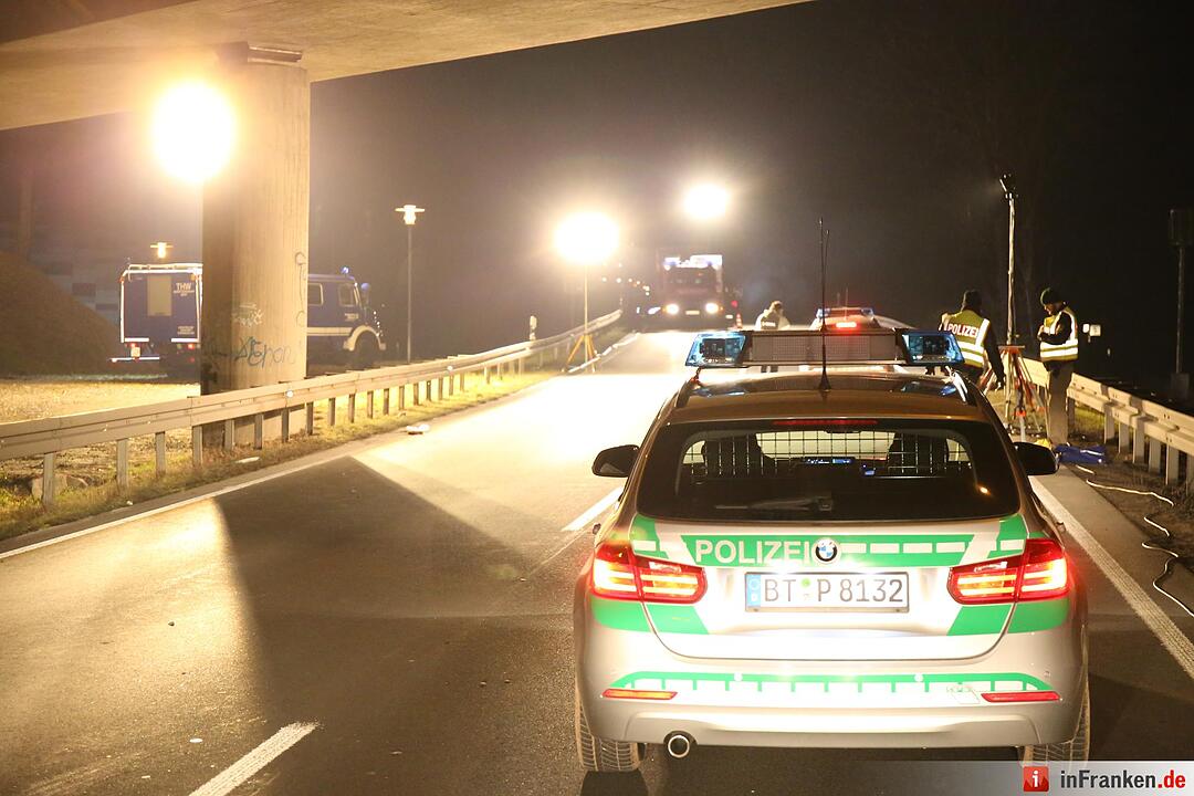 Kulmbach: Mann auf B289 überfahren