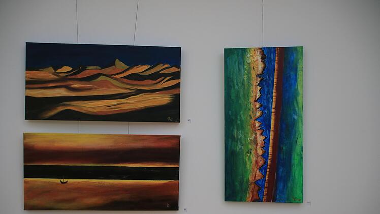 Impressionen der Online-Ausstellung des Kunstvereins Coburg zur Coburger Sommerakademie der Jahre 2019 und 2020.Foto: Jochen Berger