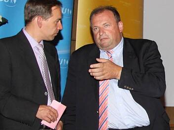 Walter Nussel (rechts) wird Direktkandidat für die CSU im Kreis Erlangen-Höchstadt. Foto: Archiv