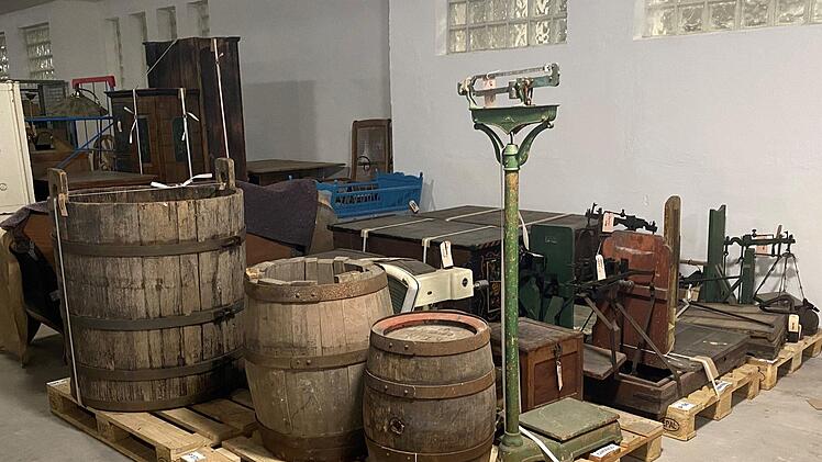 In einem der Depots des Landkreises Coburg Foto: Landratsamt Coburg