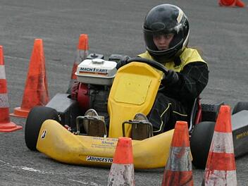 Spannende Rennen sind am Ostermontag beim Jugend-Kart-Slalom des AC Ebern zu erwarten.