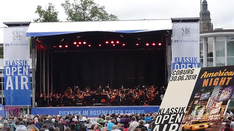 "American Night" lautet das Motto beim Klassik-Open-Air am Samstag im Rosengarten. Der Eintritt ist frei.Jochen Berger