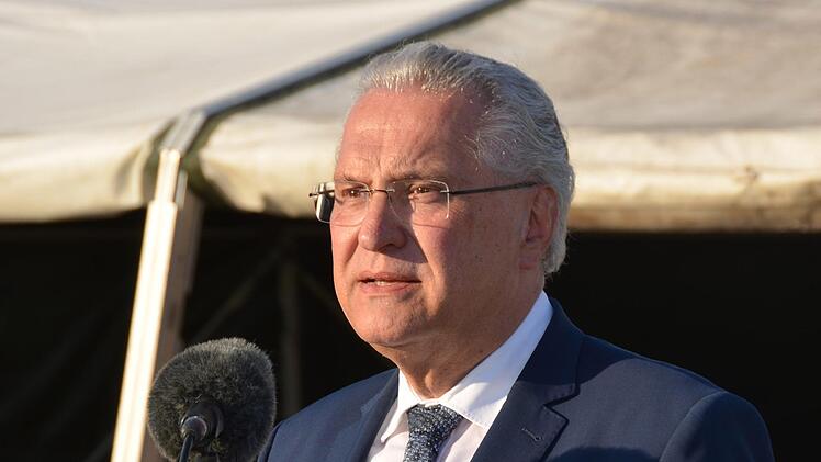 Joachim Herrmann ist Direktkandidat der CSU bei den Landtagswahlen in Bayern.. Foto: Peter Rauch