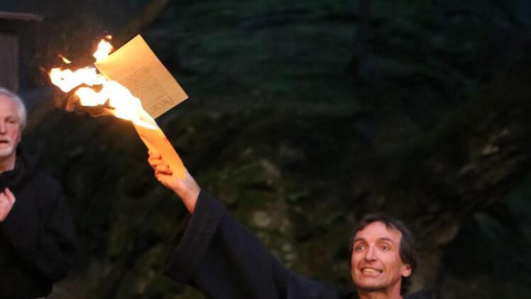 Szene aus Luther Foto: Jürgen Gärtner