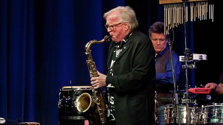 Klaus Doldinger & Passport: Impressionen vom Gastspiel bei den 29. Sonneberger Jazztagen.Foto: Jochen Berger