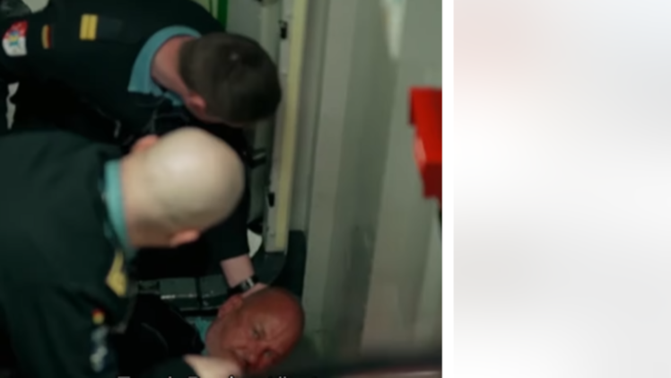 Schwerer Sturz für Frank Rosin vor laufender Kamera - Dreh-Abbruch