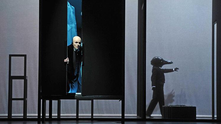 Probenszene aus "The Raven" mit Verena Usemann Foto: Andrea Kremper