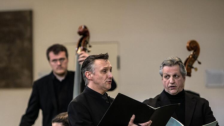 Der Coburger Bachchor unter Leitung von Peter Stenglein beeindruckte seine Zuhörer in St. Moriz mit selten zu hörenden Werken von E.T.A. _Hoffmann und César Franck.Foto: Jochen Berger