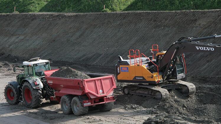 Bau der Umgehung in Stadtsteinach. Foto: Jürgen Gärtner
