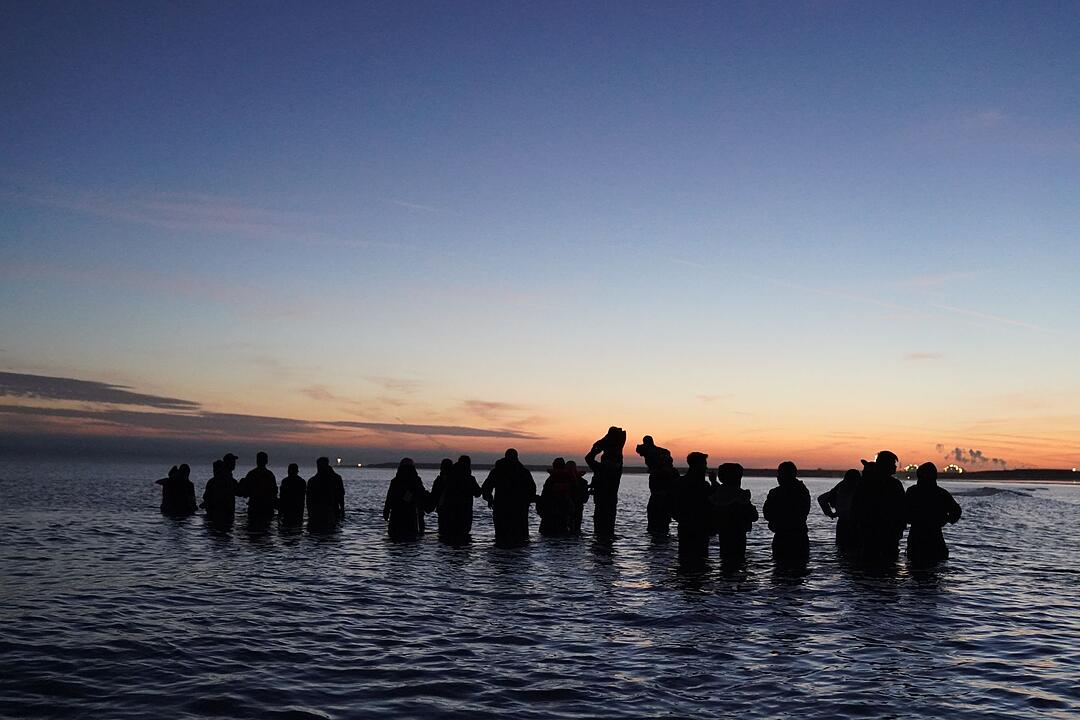 Migranten am Ärmelkanal