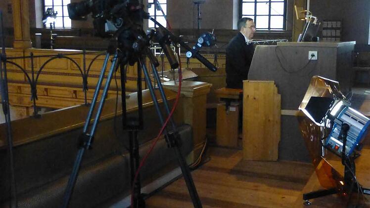 23. November 2014: ZDF-Liveübertragung des Fernsehgottesdienstes aus der Erlöserkirche in Bad Kissingen.