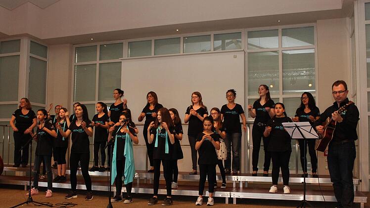 Der Jugendchor "Felicitas Fidelis" aus Hemhofen    Foto: Evi Seeger