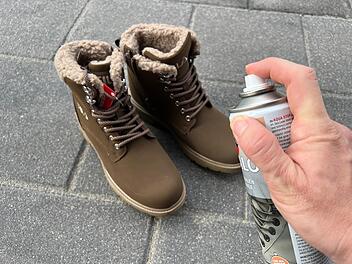 Schuhe impr&auml;gnieren