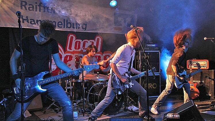 Der Gewinner:  die Gruppe "Hyrax" aus Heroldsberg bei Nürnberg Fotos: Gerd Schaar