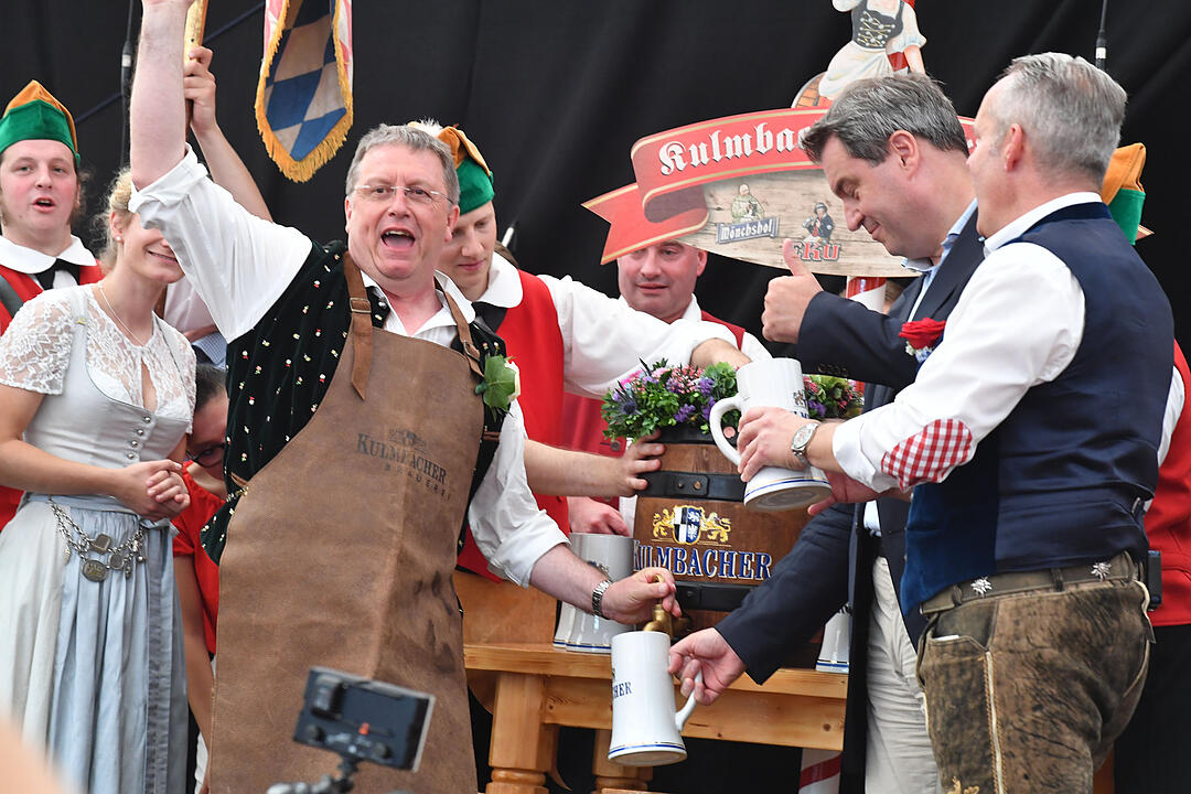 Der Auftakt der Kulmbacher Bierwoche 2018