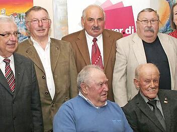 Die Geehrten für 50 Jahre Mitgliedschaft  Fotos: p