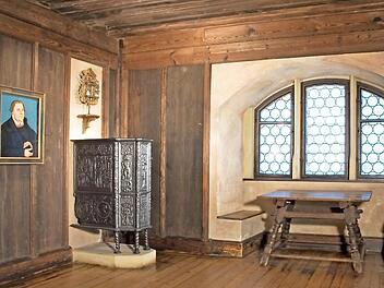 Hier, im "Lutherzimmer" der Veste, saß der Reformator. Foto: Kunstsammlungen Veste Coburg