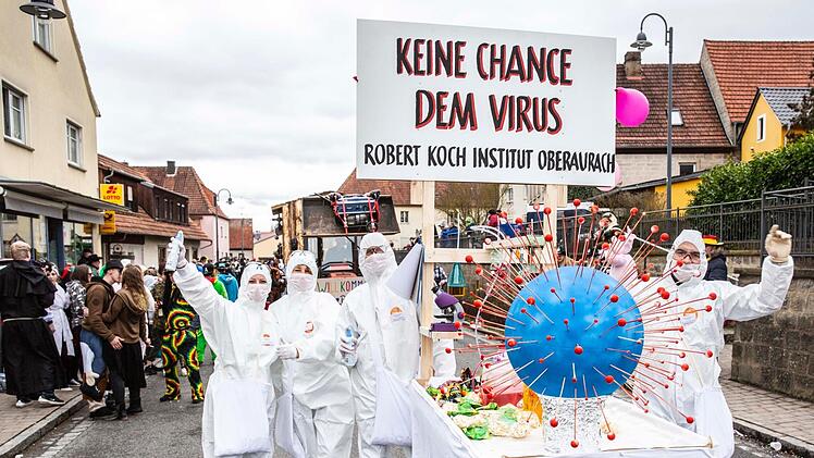 Das "Robert-Koch-Institut Oberaurach" hat den Corona-Virus im Griff.