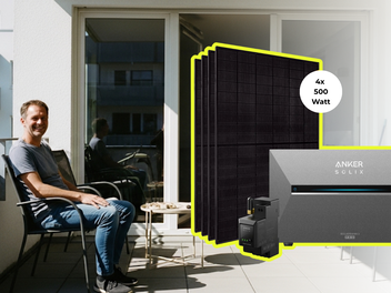 Das Balkonkraftwerk-Set von solago mit der Anker Solarbank 3 Pro bietet eine effiziente Möglichkeit zur Nutzung von Solarenergie, inklusive Smart Meter und flexibler Speichererweiterung.