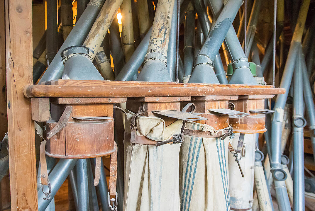 Besuch in der Schaubm&uuml;hle