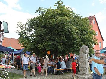 Auf  der Kiliani-Kerwa 2018 Foto: Carmen Schwind