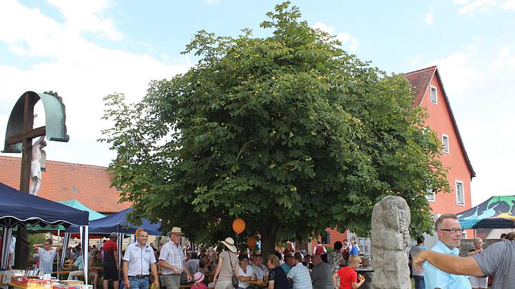 Auf  der Kiliani-Kerwa 2018 Foto: Carmen Schwind