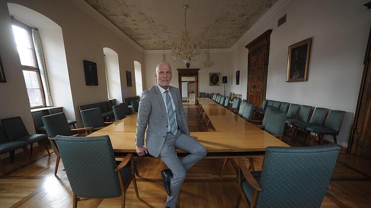 Abschied vom OB-Sessel: Kay Blankenburg wird nach zwei Amtszeiten als Oberbürgermeister von Bad Kissingen wieder einfacher Stadtrat. Siegfried Farkas