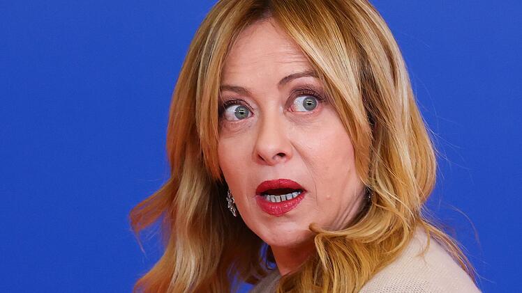 Italiens Ministerpr&auml;sidentin Giorgia Meloni