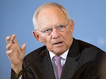 Wolfgang Sch&auml;uble Foto: dpa
