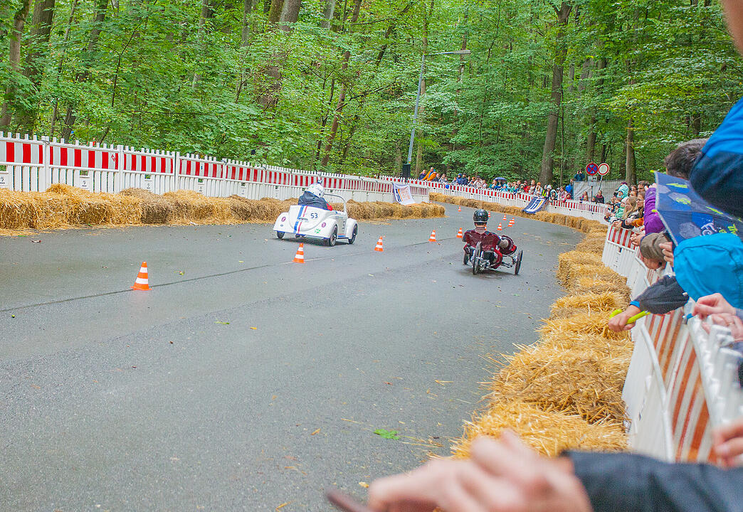 Viele verschiedene Kisten und rasante Fahrten sorgten für Begeisterung!