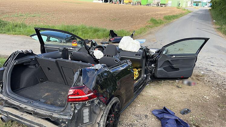 Schwerer Verkehrsunfall bei Überholvorgang im Kreis Coburg