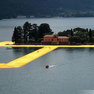 Christos Projekt "Floating Piers"